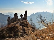 Rifugio Rosalba (1730 m) ad anello con vento-31genn22 - FOTOGALLERY